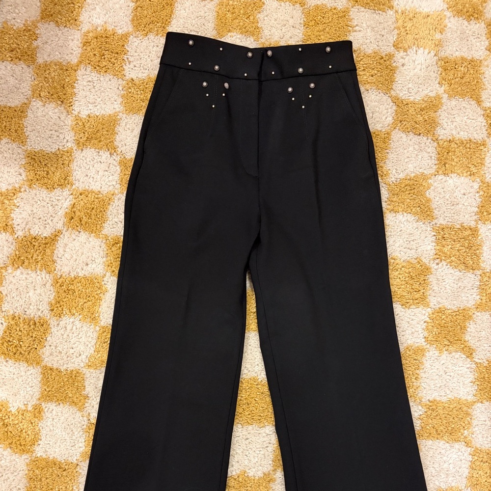 Sandro Elegant Black Pants